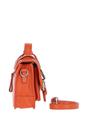 Orange Ashwood Leather Orange Stylish Real Leather Medium Satchel Bag, Image 4 of 4