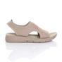 Rose Gold AJVANI Rose Gold Slingback Diamante Summer Holiday Comfort Sandals, Image 2 of 5