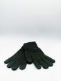 Khaki SVNX Khaki Ribbed Knitted Gloves, Image 2 of 2