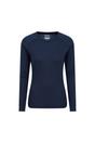 Navy Talus Long Sleeved Top, Image 1 of 4
