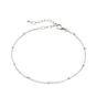 Silver Spero Silver Fine Beaded Chain Bracelet Satellite in Sterling Silver, Image 1 of 4