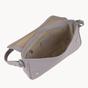 Grey 'BEVERLY' Pebble Grain Real Leather Shoulder Bag, Image 3 of 4