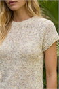 Ivory  Knitted Top, Image 4 of 4