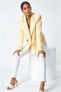Lemon Double Breasted Button Blazer , Image 1 of 5