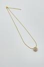Gold Diamante Halo Necklace & Earrings Set, Image 4 of 5