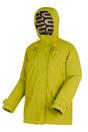 Sage Orla Kiely Plain Mid Length Waterproof Jacket, Image 3 of 4