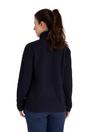 Navy Celia Fleece Jacket, Image 3 of 4