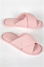 PINK Waffle Cross Over Slipper, Image 1 of 4