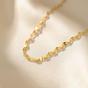 Gold Dainty Glitter Shiny Sparkle Gold Plated Chain, Image 1 of 4
