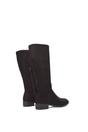 Black 'Lucia' Low Block Heel Knee High Riding Boots, Image 4 of 6