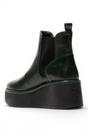 Green Womens MES 2 Calf Leather Zip Boots, Image 4 of 5