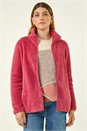 Rose Soft Sherpa Fleece Jacket, Image 4 of 5