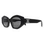 Black Cat Eye Shiny Black Smoke Grey Triomphe CL40238U, Image 2 of 4