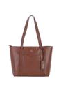 Tan 'Rosara' Real Leather Shoulder Bag, Image 2 of 5