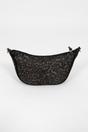 Khaki Etre Khaki Leopard Half Moon Crossbody Bag, Image 2 of 2