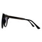 Black Cat Eye Shiny Black and Gold Smoke Gradient GF0323, Image 3 of 3