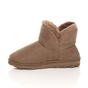 Mocha AJVANI Mocha Faux Fur Lined Ankle Boots Slippers, Image 3 of 6