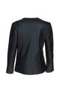 Black Ashwood Leather Black Real Leather Casual Collarless Jacket, Image 4 of 5