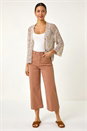 Multi  Stitch Detail Knit Cardigan, Image 2 of 5