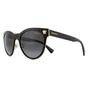 Black Versace Black Cat Eye Black Grey Sunglasses, Image 2 of 4