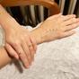 Gold Stars Of Universe Sterling Silver Gold Plated Hand Chain Ring, Image 7 of 7