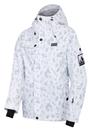 White Ski Life Dash Print Ski Jacket, Image 3 of 3