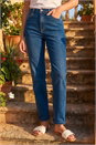 Indigo Straight Leg Stretch Jean, Image 1 of 4