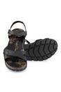 Black Womens Platform Wedge Sandals -Sulia B2, Image 6 of 8