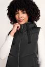 Black Ranskill Long Insulated Gilet, Image 5 of 6