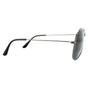 Grey Aviator Gunmetal Grey Blue Polarized Sunglasses, Image 4 of 4
