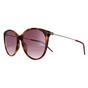 Brown Cat Eye Havana Gold Red Gradient GG1268S, Image 2 of 6
