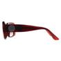 Red Guess Red Butterfly Transparent Red Brown Gradient GF6167, Image 3 of 3