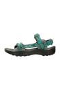 Blue Cyprus Chevron Sandals, Image 3 of 7