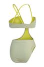 Green Gingham Cut Out One Piece Swimsuit, Image 2 of 3