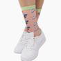 Pink Ladies Dolphins Novelty Patterned Bamboo Socks, Image 4 of 5