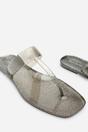 Grey Rosalyn Glitter Thong Flip Flop Sandals, Image 5 of 6
