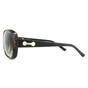 Brown Fashion Havana Black Brown Gradient Polarized Sunglasses, Image 3 of 4