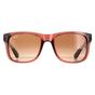 Brown Ray-Ban Brown Rectangle Transparent Light Brown Brown Gradient Justin 4165, Image 1 of 1