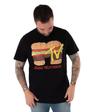 Black MTV Burger T-Shirt, Image 3 of 6