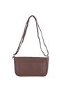 Brown 'Iverness' Real Leather Crossbody Bag, Image 4 of 5