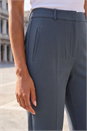Dark Grey Straight Leg Angela Stretch Trouser, Image 4 of 4