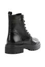 Black D Iridea F Leather Ankle Boots, Image 2 of 5
