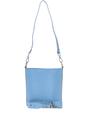 Blue Elegant Crossbody Bucket Bag, Image 2 of 6