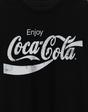 Black Coca Cola Distressed Logo X-Large T-Shirt, Image 6 of 6
