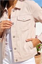 Stone Stretch Pocket Detail Jacket, Image 4 of 4