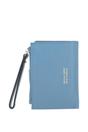 Blue 'Amarella' Real Leather Purse, Image 4 of 4