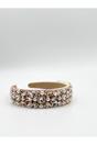 Pink Embellished Crystal Headband, Image 4 of 5