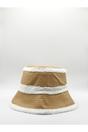 Cream SVNX Cream Borg Bucket Hat - Reversible, Image 3 of 5