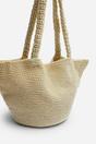 Cream Where's That From Cream Elowen Mesh Shopper Shoulder Bag, Image 2 of 5