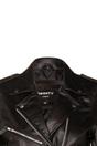 Black Fringe Tasseled Biker Jacket - Seville, Image 4 of 4